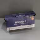 DONAMA Cervical Pillow for Neck and Shoulder,Contour Memory Foam Pillow,Ergonomic Neck Support Pillow for Side Back Stomach Sleepers with Pillowcase-Standard Size (Standard Size 21.65"Lx12.12"Wx4.13"H, Light Grey)