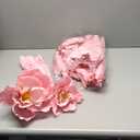 BRIGHTFUFU 10pcs Crepe Paper Flowers Elegant Tissue Paper Floral Decorations for Weddings Parties and Nursery Wall Decor Room Decor