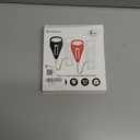 Portable Door Lock 2Pack Extra Lock for Additional Privacy and Safety in Home,Hotel and Apartment,Prevent Unauthorized Entry,Protect Family Security in Traveling,Home,Bedroom,Hotel,Apartment,AirBNB (Red&Black)