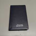 NIV, Thinline Reference Bible, Bonded Leather, Navy, Red Letter Edition