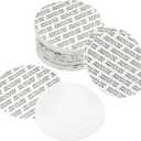 PATIKIL 58mm/2.28" Foam Lid Liner, 100 Pack PS Foam Resistant Tamper Pressure Sensitive Seal for Bottle Cap Liners Seals