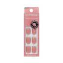 KISS imPRESS No Glue Mani Press On Nails, Color, 'Your Magic', Pink, Short Size, Squoval Shape, Includes 30 nails, 1 mini file, 1 prep pad, Instruction Sheet, manicure stick