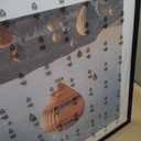 JCJMY 24x24 Picture Frame Black with 20x20 Mat, Display Photo 20x20 with Mat or 24 x 24 Without Mat, Wall Hanging Large 24x24 Poster Frame with Shatter Resistant Plexiglass, Black