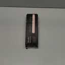 Terviiix Mini Flat Iron for Short Hair Temperature Adjustable, 1/2 Inch Mini Small Portable Ceramic Travel Hair Straightener for Men, Black