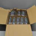 VERONES 10 Pack Glass Meal Prep Containers 2 Compartment Set, 30 OZ Airtight Glass Lunch Containers, Glass Food Storage Containers with Lids, for Microwave, Oven, Freezer & Dishwasher Friendly，Grey