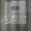 Small Desk Calendar 2026, Small Standing Flip Desk Calendar 2026: July 2025-December 2026, Monthly Planner For Scheduling, Organizing, Home & Office - Purple