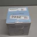 Dental Ultrasonic Retainer Cleaner Machine: 45kHz Dental Cleaning Pod with Digital Timer & 200ML, Deep Cleaning for Dentures, Mouth Guards, Aligners, Night Guards, Braces, Toothbrush Heads & Jewelry (White)