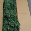 HOLLO STAR 6 ft Prelit Christmas Tree with 247 LED Lights, App Control, Artificial Pencil Christmas Tree with Multi-Color RGBW Lights, 715 Branch Tips, Skinny Xmas Tree, Metal Base, for Home, Party