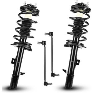 Front Complete Struts Shock Absorber Sway Bar Links Kit Fit for Ford Escape 2005-2012, for Mazda Tribute 2005-2011, for Mercury Mariner 2005-2011, Replace 171594 171593 K80296 (4Pcs)