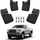 Norand Mud Flaps for Tacoma DoubleCab 2016-2021 Mud Guards Splash Guards Tire Protector Mudguard Accessories Front & Rear 4pcs Set 2017 2018 2019 2020
