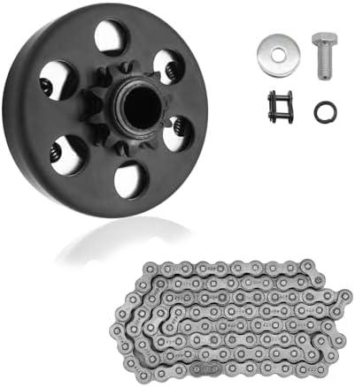 KRGUOD Centrifugal Clutch, Go Kart Clutch 3/4 Bore 10T with #40 41 420 Chain