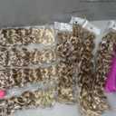 8 Packs Gogo Curl Crochet Hair 14 Inch Pre Looped Ocean Wave Hair Short Curly Bob Synthetic Hair Extensions Water Wave Crochet Braids Hair for Black Women (27/613)