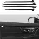 Car Decals for 2017-2022 Honda CRV CR-V Accessories ABS Carbon Fiber Stickers(Inner Door Strips)