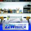 hykolity 6 Pack T5 LED Shop Lights 4FT, 22W 2200LM 6500K Super Bright White