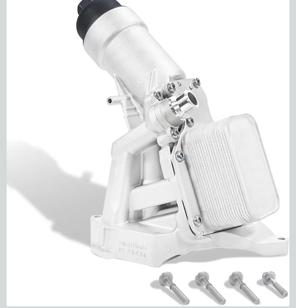 Weileite B46 B48 Upgrade Aluminum Engine Oil Cooler Filter For BMW X3 X4 220I 230I x drive 320I 330E 330I GT 430I Gran Coupe 530E 530I 740E 2.0L 2016-2022 Replaces 11428596283 11428575211