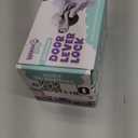 Door Lever Lock (2 Pack)  Prevents Toddlers from Opening Doors  Easy One-Hand Operation for Adults  Durable ABS with 3M Adhesive Backing  No Tools Needed for Install (White)