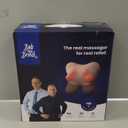 BOB AND BRAD Back Massager with Heat FSA Eligible, EZBack Corded Back Massager for Pain Relief Deep Tissue, Shiatsu Back Shoulder and Neck Massage Pillow, Soothing Full-Body Relief for Women Men (Saddle Brown (Workday Relief, Full Back Coverage)