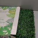 Sunnyglade 12 Pieces 20"x 20" Artificial Boxwood Panels Topiary Hedge Plant