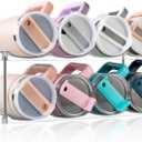 Larger Water Bottle Organizer for Stanley 40 oz Tumbler, Stackable Water Bottle Holder Rack for Cabinet, Kitchen Storage Organizer for for Stanley Cup Accessories, Tumbler Storage Holder2 Pack