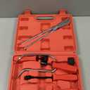 8 PC Drum Brake Tool Kit, Brake Spring Tool Set with Brake Spring Compressor, Adjusting Tool & Brake Spoon, Complete Drum Brake Kit for Brake Service with Spring Pliers, Spring Replacement