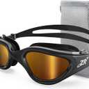 ZIONOR Swim Goggles, Upgraded G1 Polarized Swimming Goggles Anti-Fog for Adult Men Women