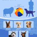 Herding Ball for Dogs, 22'' Dog Traing Balls with Straps for Australian Shepherd, Border Collie, Cattle Dog, Large Breed Outdoor Play