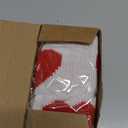 Hillban Valentines Dog Costume Pet Knitted Heart Sweater Small Puppy Clothes Warm Soft Outfits for Small Dogs and Cats(Chest 17.7in,Neck 11.8in,Back Lengt 16.9in)