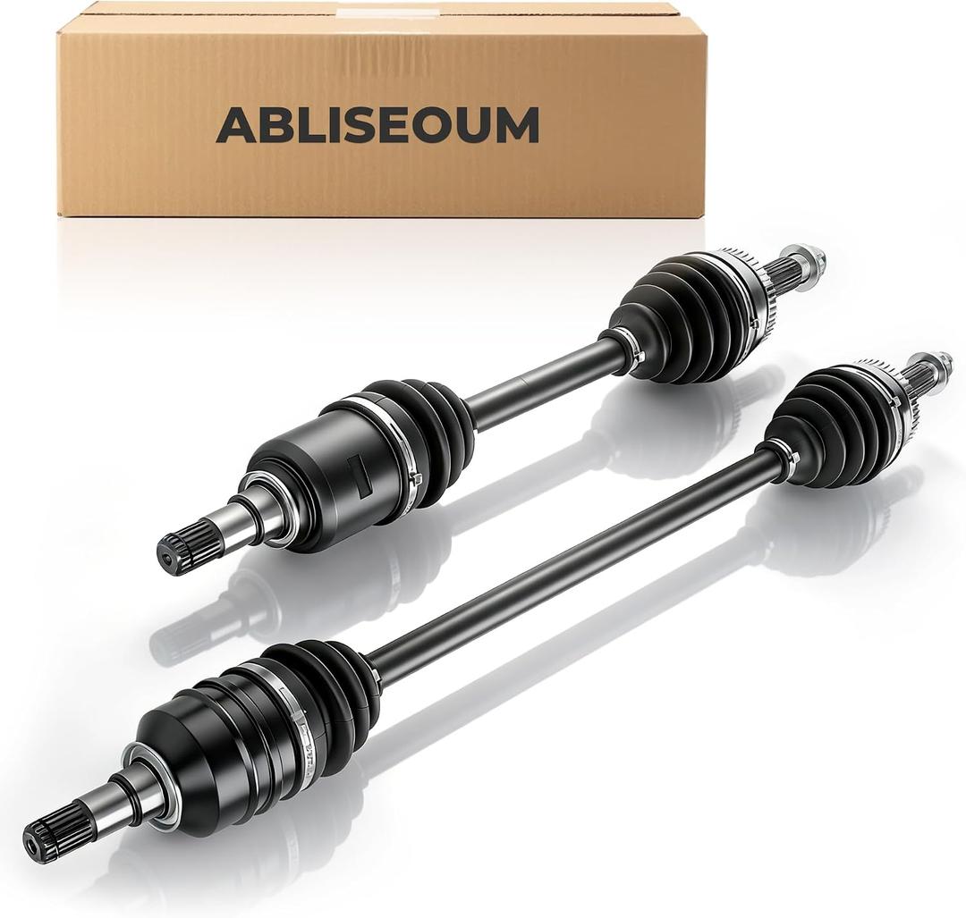 Pair (2) Front CV Axle Shaft Assembly Compatible with Toyota Corolla 2009-2018, Fits for Matrix 2003-2013&Fits for Pontiac Vibe 2003-2010, L4 1.8L, Driver and Passenger Side #66-5228,66-5224