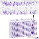 12 Pack Disposable Mop Pads for PowerMop Multi-Surface Floor Mop, Mopping Pad Refills for Floor Cleaning (12*Purple)