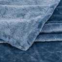 FABRICASTLE Baby Blanket 30" x 40" for Boys and Girls Super Soft Cozy Blankets for Infants Stroller Blanket (Blue, 30" x 40")