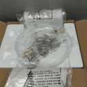 29" Farmhouse Table Lamp for Living Room Set of 2,Vintage Bedside Lamps with USB C+A Ports & AC Outlet,3-Way Dimmable Touch Control White Washed Finish Nightstand Lamp for Bedroom,Beige