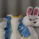 Morph Easter Bunny Costume Adult Rabbit Mascot Outfit Bunny Suit for Adults - Perfect for Easter Costumes and Events (X-Large)