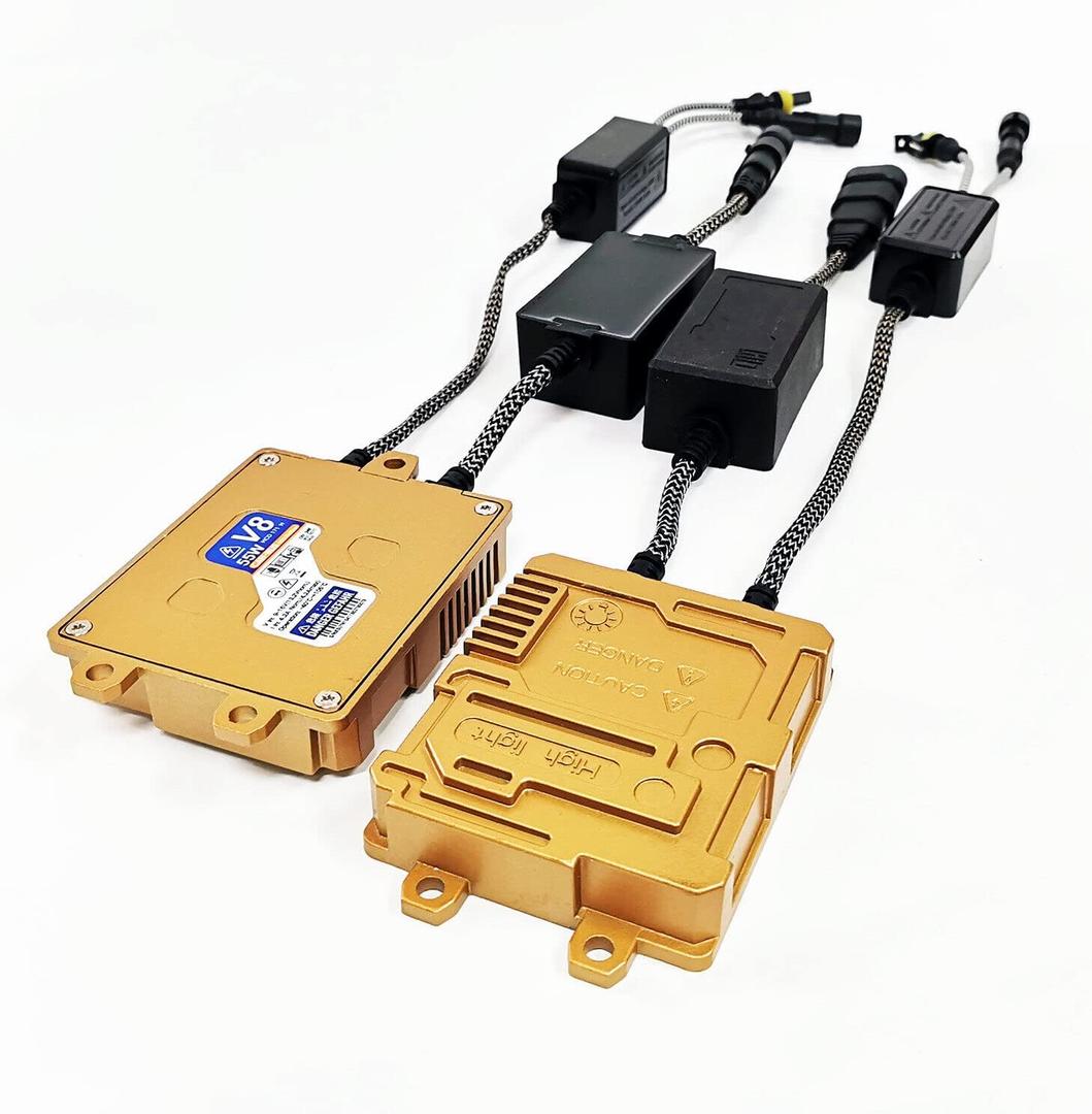 Xenon HID Ballast 55W CANBUS 12V Universal Replacement for H1 H3 H4 H7 H11 H13 9005 9006 9007 5202 880, Pack of 2