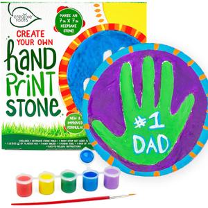 Creative Roots Create Your Own Handprint Stone by Horizon Group USA