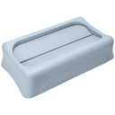 Trash Can Swing Lid: Plastic Swing Lid for 16/23 Gallon Slim Jim Trash Can - for Offices/Kitchens/Back of House/Classrooms