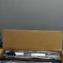 ODK Dresser for Bedroom with 4 Storage Drawers, Small Dresser Chest of Fabric Drawers with Sturdy Steel Frame, Wood Top, Brown