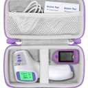 Forehead Thermometer case for Non-Contact Infrared Digital Thermometer Like Vibeey, eZthings, HALIDODO, HIGBRE, ALLIRIER, AFARELY, ROYADVE, REDESS, iCode, SUNNYPLUS, BrillianceHair, drtulz