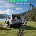 YHTAUTO Set of 2 Rear Glass Window Lift Support Struts Gas Shock Spring for 2008-2013 Toyota Highlander