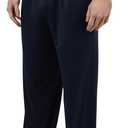 32 Degrees Men's Cool Classic Sleep Pant | Anti-Odor | 4-Way Stretch | Moisture Wicking (Large, Navy)