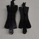 Camper Wheel Chock Stabilizer 2 Sets, Double Speed Heavy Duty Truck RV Tire Scissor Locking X Chock, Camper Accessories for Travel Trailers Tire Chalks, Anti Rust Coating, Fit for 3.5 to 12