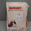 Huggies Size 1 Diapers, Skin Essentials Baby Diapers, Size 1 (8-14 lbs), 29 Count, Packaging May Vary