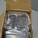 Vegetable Chopper, 16-in-1 Multifunctional Food Chopper, 8 Blades Vegetable Slicer, Onion Chopper Vegetable Cutter & Adjustable Veggie Slicer, Potato Dicer Chopper, Container for Salad Garlic | Grey