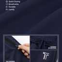 Tuliara 5 Pack Boys Athletic Shorts with Zipper Pockets Basketball Soccer Quick Dry Teen Kids Sport Shorts Elastic Waist Set B, 2XL