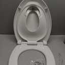 Jool Baby Quick Flip Toilet Seat with Built-in Potty & Splash Guard for Toddler Training, Slow Close (Elongated)