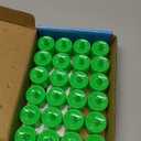 LANKER 24 Pack Flameless Led Tea Lights Candles, Flickering Green Battery Operated Electronic Fake Candles, Decorations for Party, Christmas, Halloween and Festival Celebration (Green)