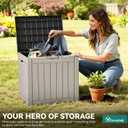 YITAHOME 31 Gallon Outdoor Storage Deck Box