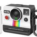 VISOOM Retro Case for AirPods Pro Case Cover Women,Cute Fashion Silicone Air iPods Pro 2 1 Gen Case with Cleanner Kit Compatible with Apple Airpods Pro 2nd 1st Generation Cases,White