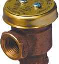 Cash Acme 1/2 Inch V-101 Anti-Siphon Vacuum Breaker, Brass Plumbing Fitting, 17383-0000