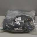 Himax Dog Beds for Small Dogs, Donut Dogs Beds with Blanket Attached, Calming Dog Bed Washable (20"/26"/35") Grey