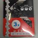 KAKEI Stihl Chainsaw Chain 18 Inch .325" Pitch .063" Gauge 68 Drive Links- 26RS 68 Fits Stihl (PRE 2023 .063" Gauge) 025, MS250, MS251, 3005 008 4717-36390050068, V68 (3 Chains)